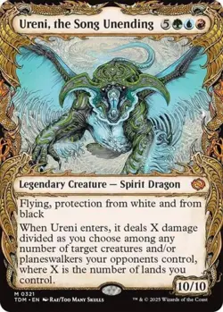 Ureni, the Song Unending (Showcase) - Near Mint MTG Tarkir: Dragonstorm - Image 1