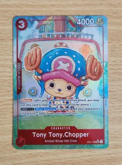 One Piece TCG Tony Tony Chopper EB01-006 SR Parallel Alt Art English NM - Image 1