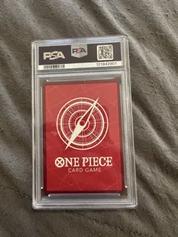 One Piece Card Rob Lucci Alt Art OP07-079 500 Years in the Future PSA 9 - Image 2
