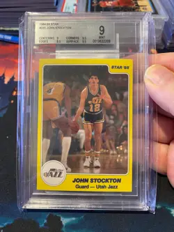 1984 Star John Stockton BGS 9 - Image 1