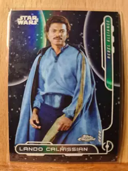 Lando Calrissian #RA-5 Rebel Alliance Refractor 2024 Star Wars Galaxy K0103A - Image 1
