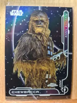 Chewbacca #RA-4 Rebel Alliance 2024 Topps Star Wars Chrome K0131A - Image 1
