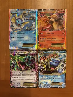 Pokemon TCG Lot Of Four Ultra Rare Ex Cards XY Era - Image 1