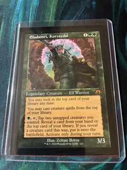 Eladamri, Korvecdal (Retro Frame) Mythic , Modern Horizons 3, MTG , Near Mint - Image 3