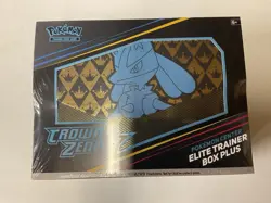 Pokemon Card TCG Crown Zenith Pokemon Center Elite Trainer Box Plus ETB SEALED - Image 1