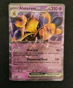 Pokemon Alakazam ex 050 Sv: Scarlet & Violet Promo Cards Holo - Image 1