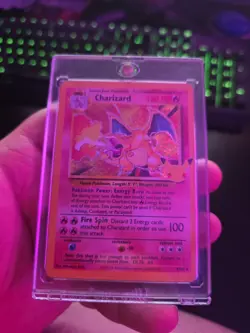 Pokemon TCG Charizard Celebrations 25th Anniversary Holo Rare Card 4/102 - Image 1