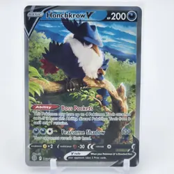 Honchkrow V - 162/172 - Alternate Art - Brilliant Stars - Pokemon Card - NM/M - Image 1