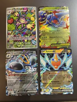 Phantasmal Flames Lot Of 4 Pokemon Cards - NM - Image 1