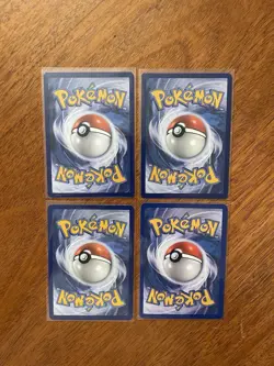 Lot of 4 Pinsir Pokemon Cards Near Mint Condition, 2 rare, 1 reverse holo - Image 2
