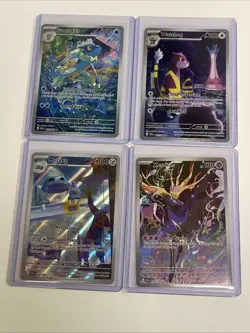 Pokemon TCG Chaos Rising Holo Full Art Lot of 4 Cards - Image 1