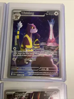 Pokemon TCG Chaos Rising Holo Full Art Lot of 4 Cards - Image 4