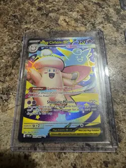 Lot of 4 Holo Pokemon Cards Perfect Order MEGA CLEFABLE DOUBLADE FULL ART - Image 1