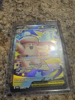 Lot of 4 Holo Pokemon Cards Perfect Order MEGA CLEFABLE DOUBLADE FULL ART - Image 3