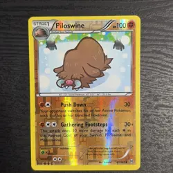 Lot of 4 Pokemon Breakthrough Cards 2015 Sandslash Swinub Piloswine Hippopotas - Image 5