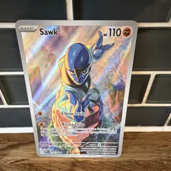 Pokemon Sawk TCG Illustration Rare Card 130/086 SV White Flare NM - Image 1