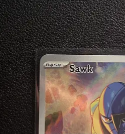 Pokemon Sawk TCG Illustration Rare Card 130/086 SV White Flare NM - Image 3