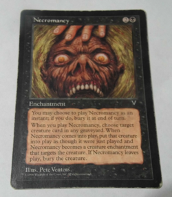 x1 Necromancy Visions MTG Magic The Gathering TexasNerdGames DSC #2 - Image 2