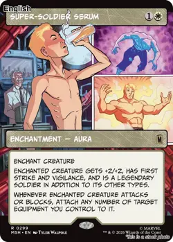 (Preorder) Super-Soldier Serum (Borderless) [MSH - 299]NM - Image 1