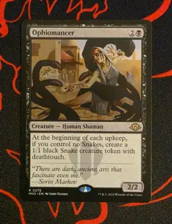 MTG Ophiomancer x1 Lightly Played from Modern Horizons 3 - Image 1