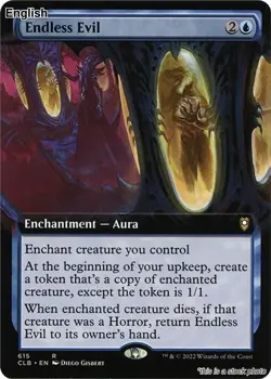 Endless Evil (Extended Art) EN [CLB - 615] - LP TCG MTG - Image 1