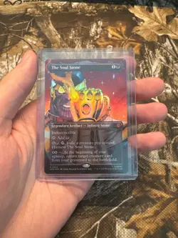The Soul Stone (Borderless) [Marvel's Spider-Man] Foil Near Mint - Image 1