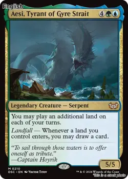 Aesi, Tyrant of Gyre Strait [DSC - 210]NM - Image 1