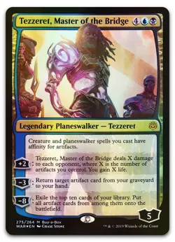 Tezzeret, Master of the Bridge #275 (Foil) (NM) Buy-A-Box Promos BABP Magic MTG - Image 1