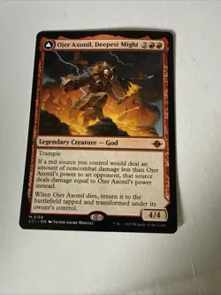 Wizards of the Coast Ojer Axonil Deepest Might Mythic Red Ixalan 0158 Regular - Image 2