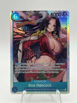 Boa Hancock SR Foil OP07-051 One Piece Trading Card Game English - Image 1