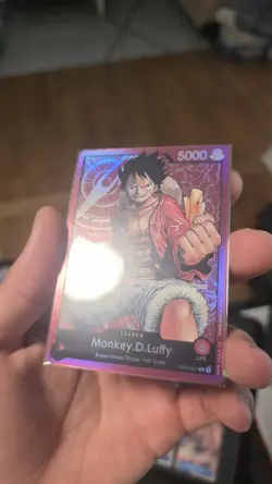 Monkey.D.Luffy - ST01-001 - Leader - Pre-Errata - One Piece TCG RARE PRE ERRATA - Image 3