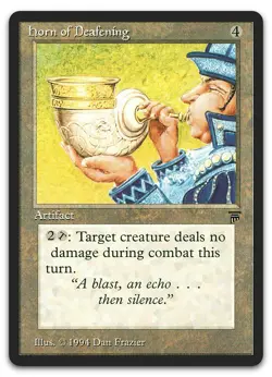 Horn of Deafening (NM) Legends LEG Magic MTG - Image 1