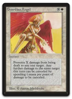 Guardian Angel (NM) Beta Edition LEB Magic MTG - Image 1