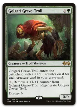 Golgari Grave-Troll #167 (LP) Ultimate Masters UMA Magic MTG - Image 1