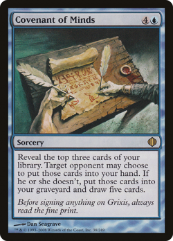 Covenant of Minds #38 (MP) Shards of Alara ALA Magic MTG - Image 1