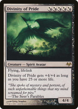 Divinity of Pride #86 (MP) Eventide EVE Magic MTG - Image 1