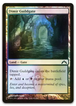 Dimir Guildgate #241 (Foil) (LP) Gatecrash GTC Magic MTG - Image 1