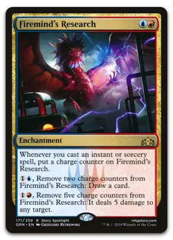 Firemind's Research #171 (LP) Guilds of Ravnica GRN Magic MTG - Image 1