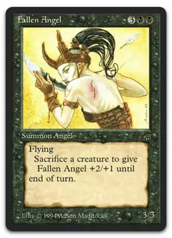 Fallen Angel (NM) Legends LEG Magic MTG - Image 1