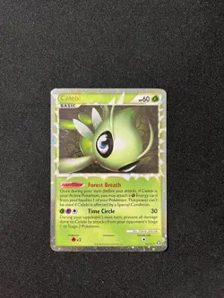 The Pokemon Company Celebi Triumphant Holo Rare 92/102 Basic 60 HP Psychic - Image 1