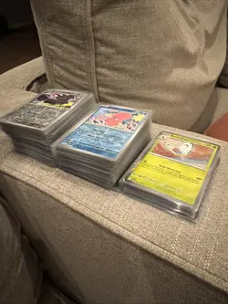 Pokemon Journey Together - Holo/Reverse Holo ONLY Bulk Lot Of 217 - NM Penny Slv - Image 1