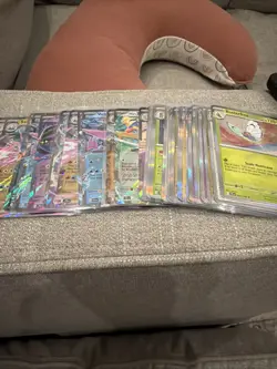 Pokemon Journey Together - Holo/Reverse Holo ONLY Bulk Lot Of 217 - NM Penny Slv - Image 2