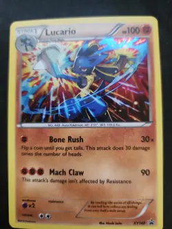 Pokemon TCG Lucario Promo XY140 Holo - Image 2