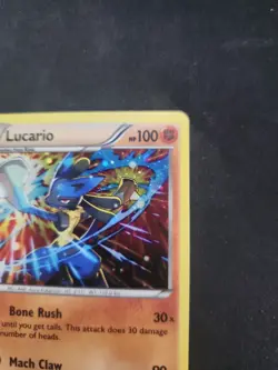 Pokemon TCG Lucario Promo XY140 Holo - Image 4