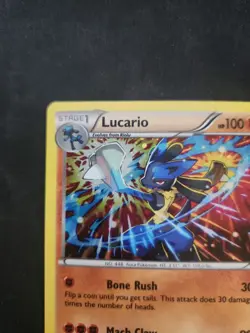 Pokemon TCG Lucario Promo XY140 Holo - Image 5