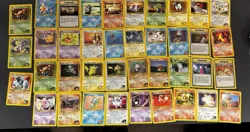 Pokemon Trading Card Set Assorted Vintage Cards Collection - Image 1