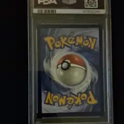 The Pokemon Company PSA 7 Team Rocket's Crobat ex 122/182 SV10 Holo 2025 - Image 2