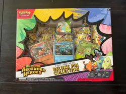 Pokemon TCG Ascended Heroes First Partners Deluxe Pin Collection NEW SHIPS FAST - Image 1