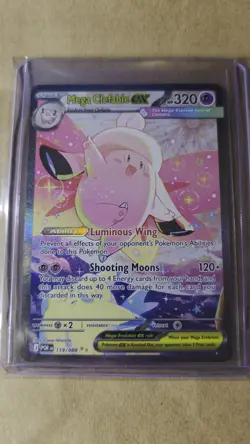 Mega Clefable ex 119/088 Holo Special Illustration Rare Perfect Order Pokemon NM - Image 2