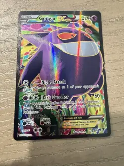 Pokemon Gengar EX (114 Full Art) 114/119 XY-Phantom Forces Holo NM- - Image 3